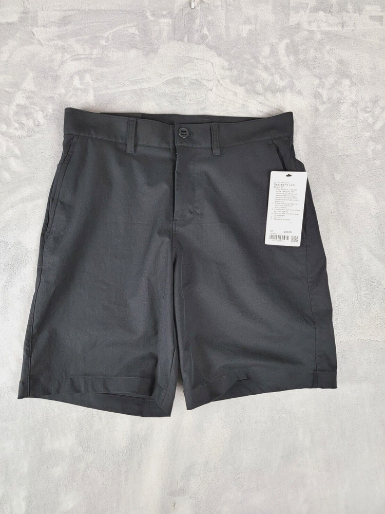 Lululemon Shorts 31 Relaxed Fit Twill 9 Inch Black