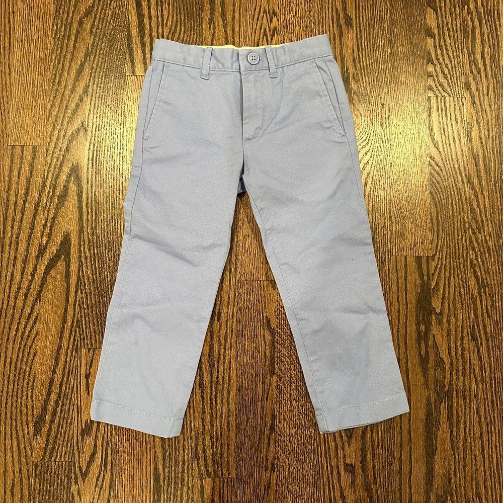 J. Crew Crewcuts Boys Stretch Chino Pants blue 4