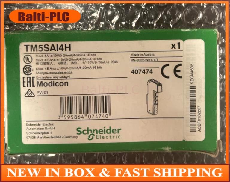 Modicon TM5SAI4H Analog Input Modules- US Free TAX