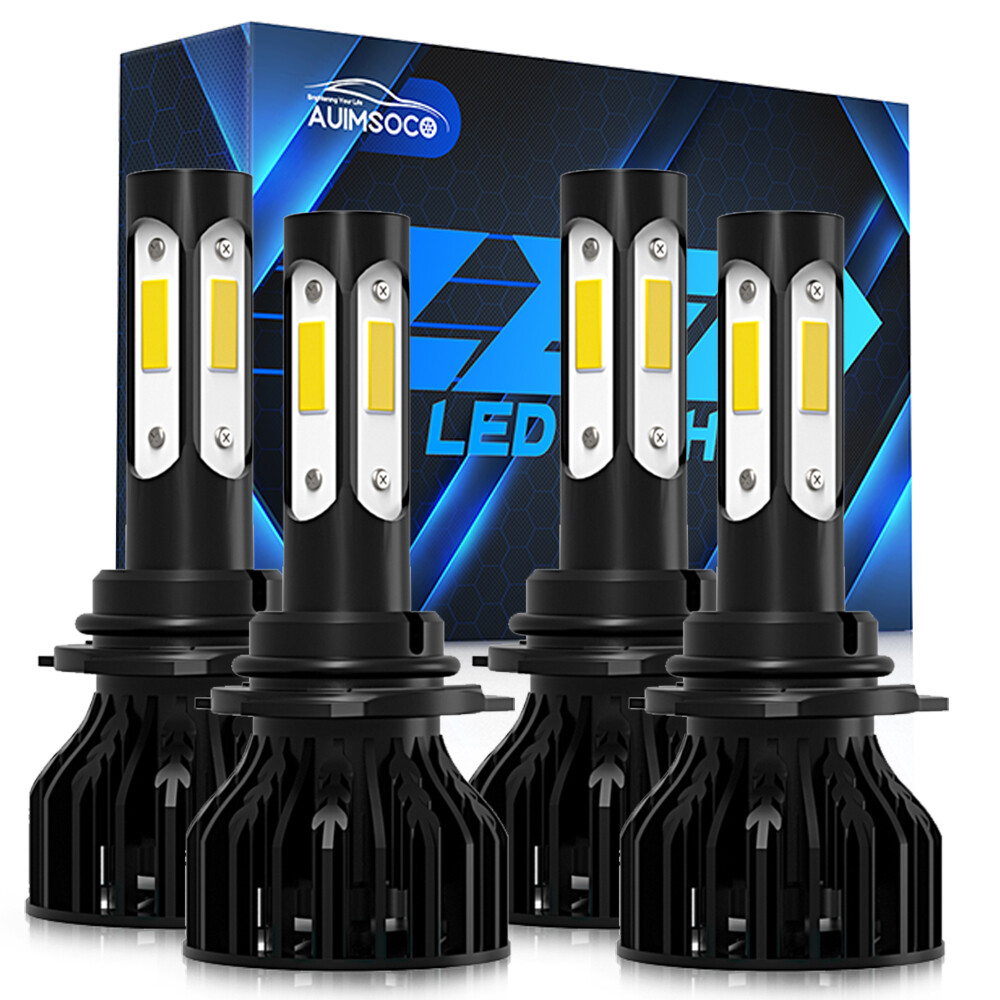 For Chevy Trailblazer 2006-2009 LED Headlight Bulb High+Low Beam Kit Super White