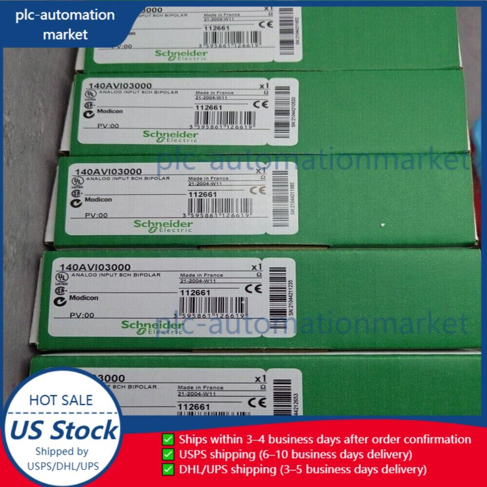 1PCS New In Box Schneider PLC Module 140AVI03000
