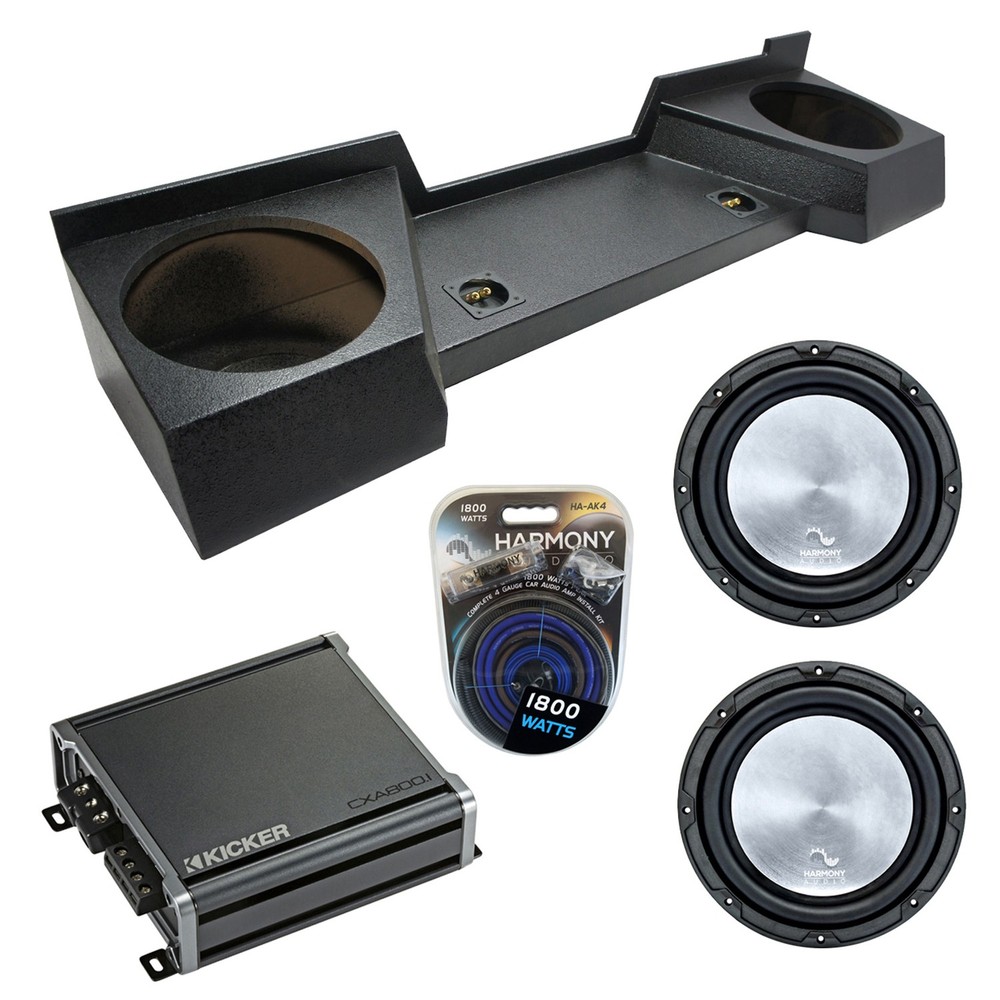 2007-2013 GMC Sierra Ext Cab Dual 12