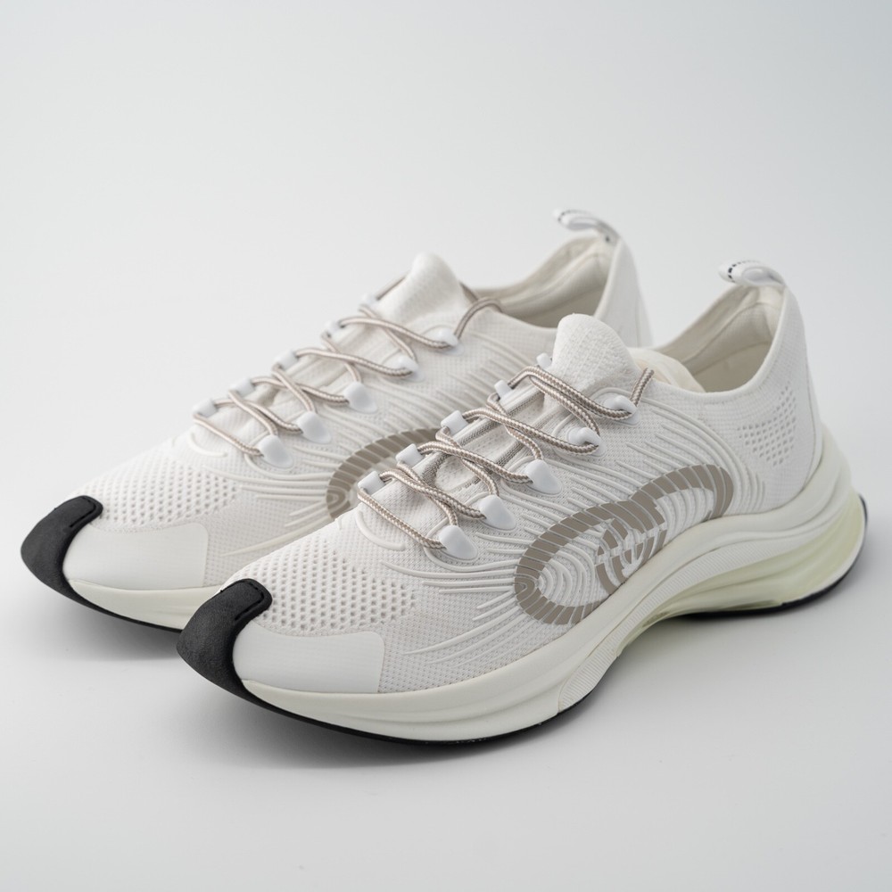 Gucci Run Sneaker in White - Size 13 Men's Luxury Athletic Shoes