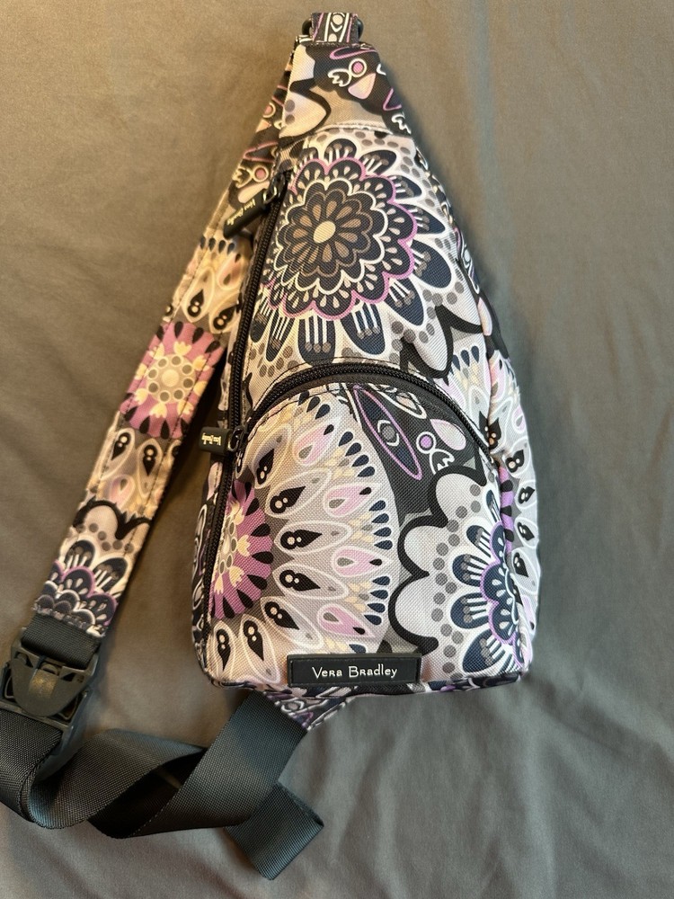 Vera Bradley Sling Crossbody Bag Mimosa Medallion Condition Is Pre-Owned