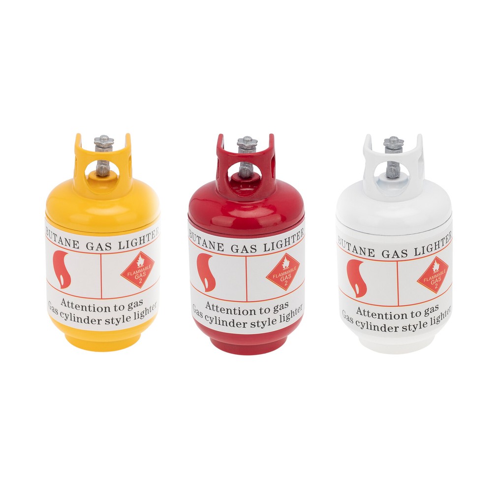 1/10 Mini Metal Decorative Propane Tank Toy Display Diorama for RC Crawler Car J