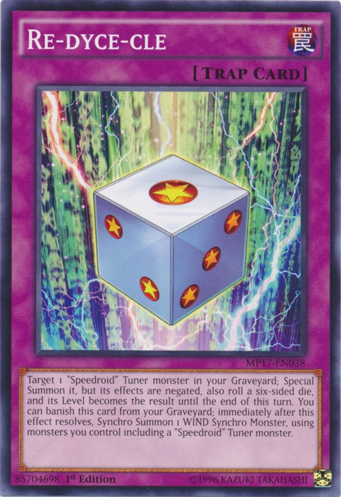 Re-dyce-cle MP17-EN038 Common 1st Edition Near Mint Yugioh Card