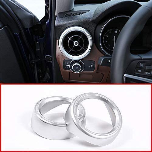 For Alfa Romeo Stelvio Center Dashboard Side Air Vent Outlet Cover Trim 2017-22