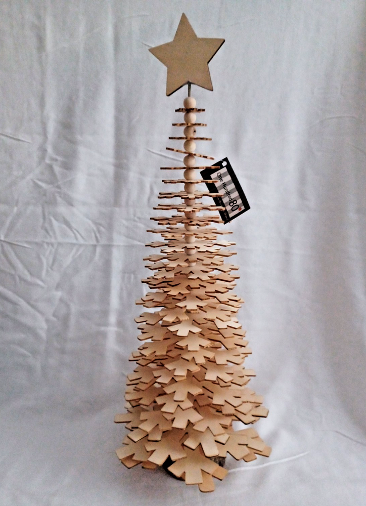 One Hundred 80 Degrees Holidays Wooden Rotating Decorative 15.5