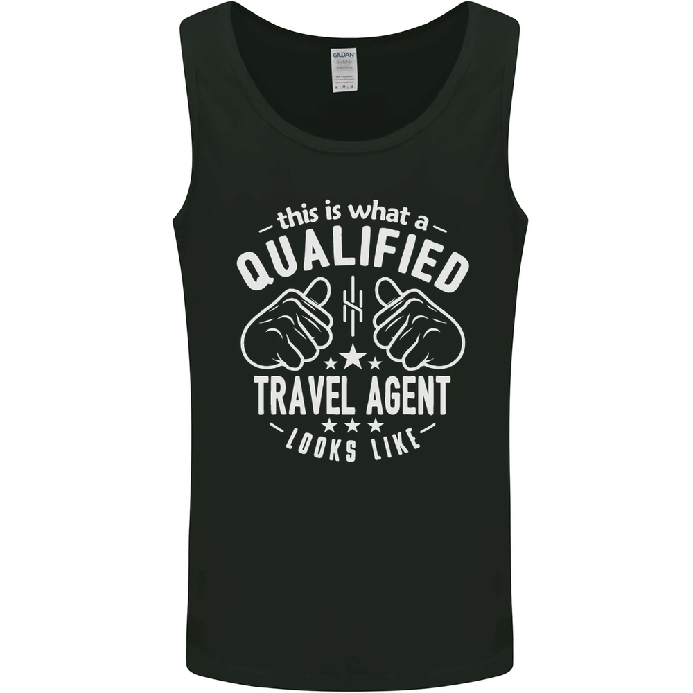 A Qualified Looks Travel Agent Like Mens Vest Tank Top