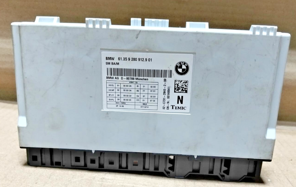 BMW F30 F10 F12 F01 F25 F26 3 5 6 7 X3 X4 ECU FRONT SEAT CONTROL UNIT 9280912