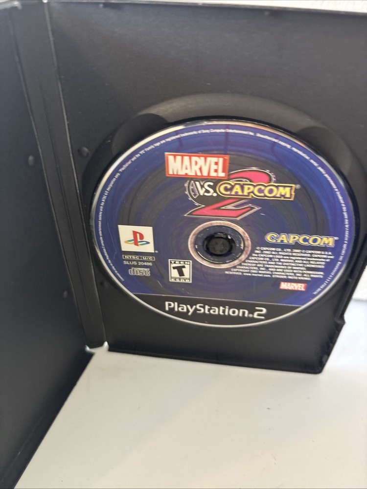 Marvel vs Capcom 2 (Sony PlayStation 2, 2002) PS2 Disc Only