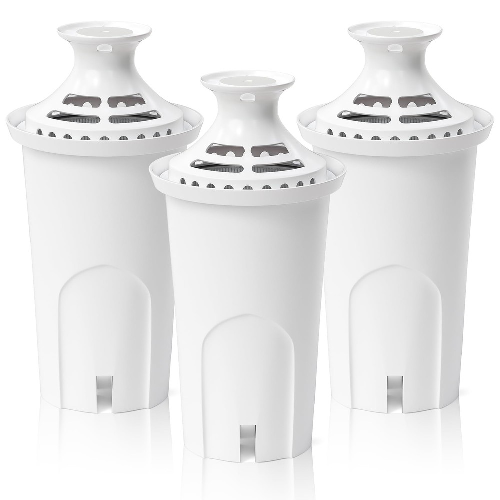 Water Filter Replacement by Compatible with Brita Water Dispensers and Pitche...
