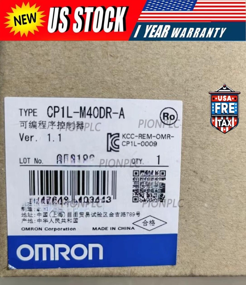 1pcs New Omron New CP1L-M40DR-A PLC Module