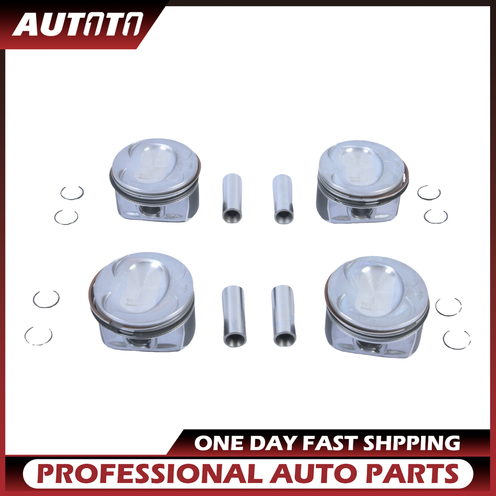 VW Jetta 1.6L CLRA 2011-2016 EA111 Engine Pistons Rings Set STD 76.5mm