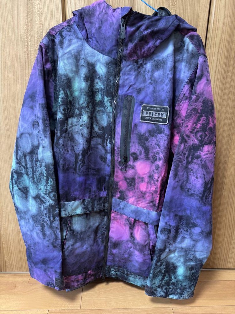 Volcom Snowboard Jacket Mens Size M Multicolor