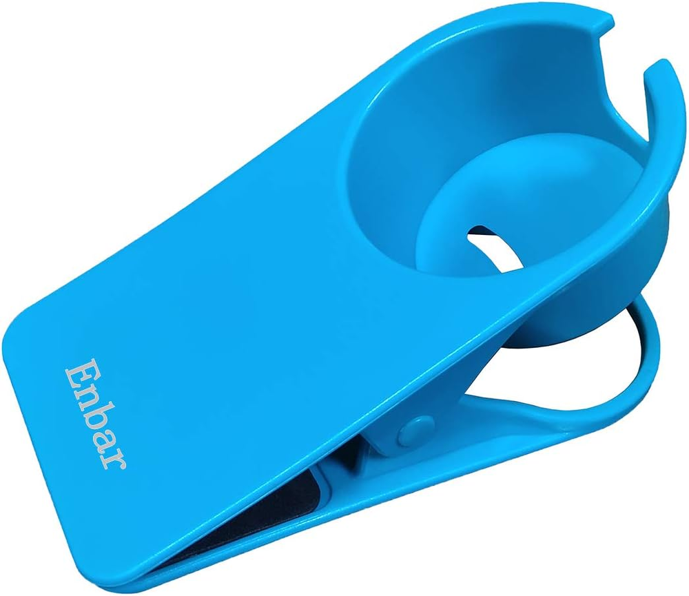 Drink Cup Holder Clip - Home Office Table Desk Side Huge Clip Water Drink Bevera