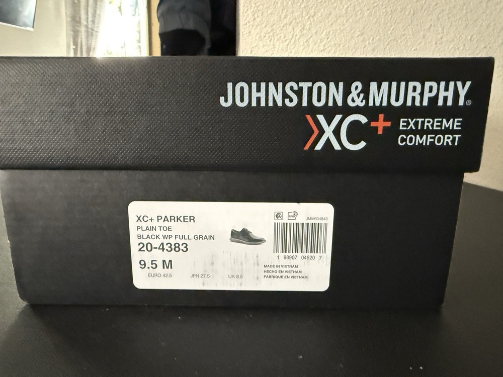Johnston And Murphy Size 9 1/2 Waterproof Dress Shoes￼