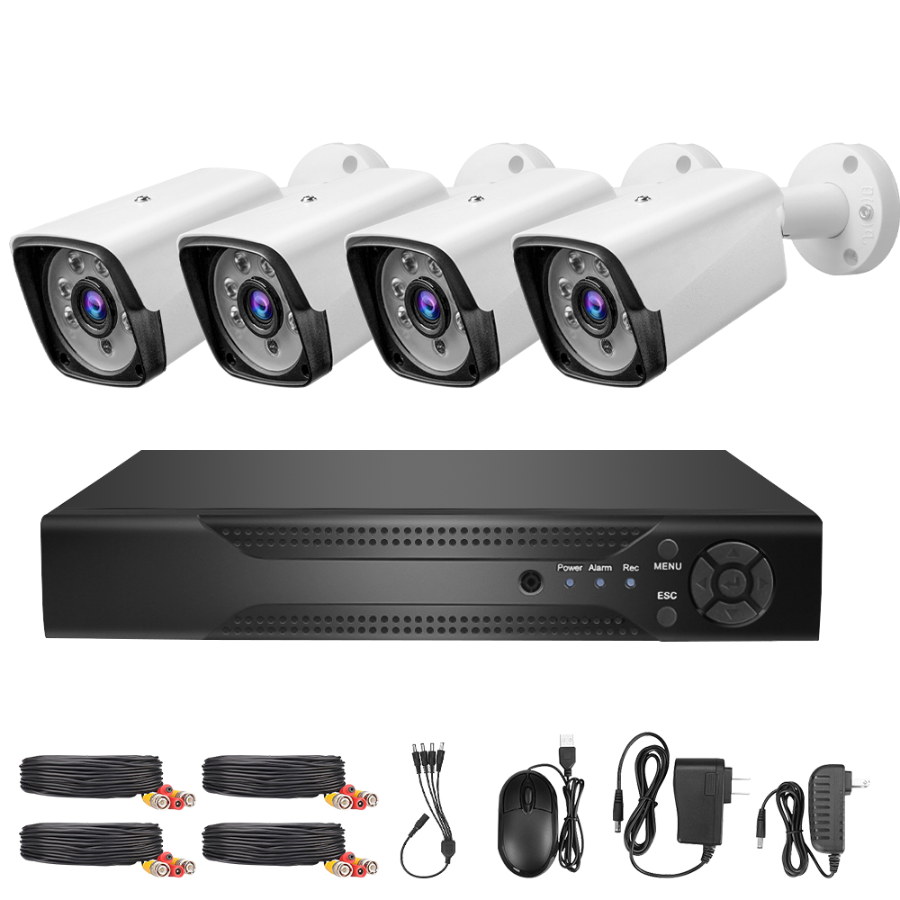 1080P Outdoor WiFi Security Cameras with Night Vision for Home and Office