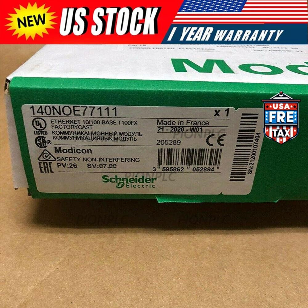 1PC Schneider 140NOE77111 PLC Module New Fast Shipping 140 NOE 77111
