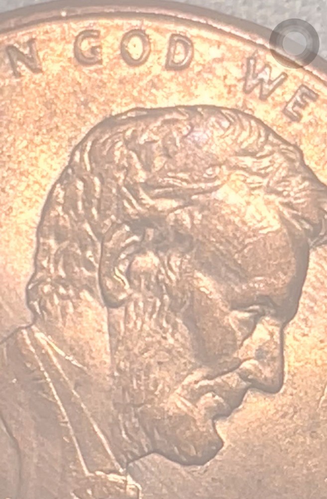 1997 D Lincoln Memorial Penny Woody Die Rare Double-Sided Error Coin