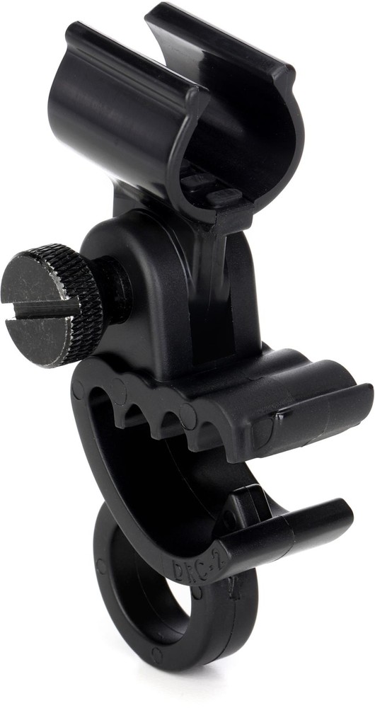 Electro-Voice DRC-2 Drum Rim Clamp - Black (2-pack) Bundle