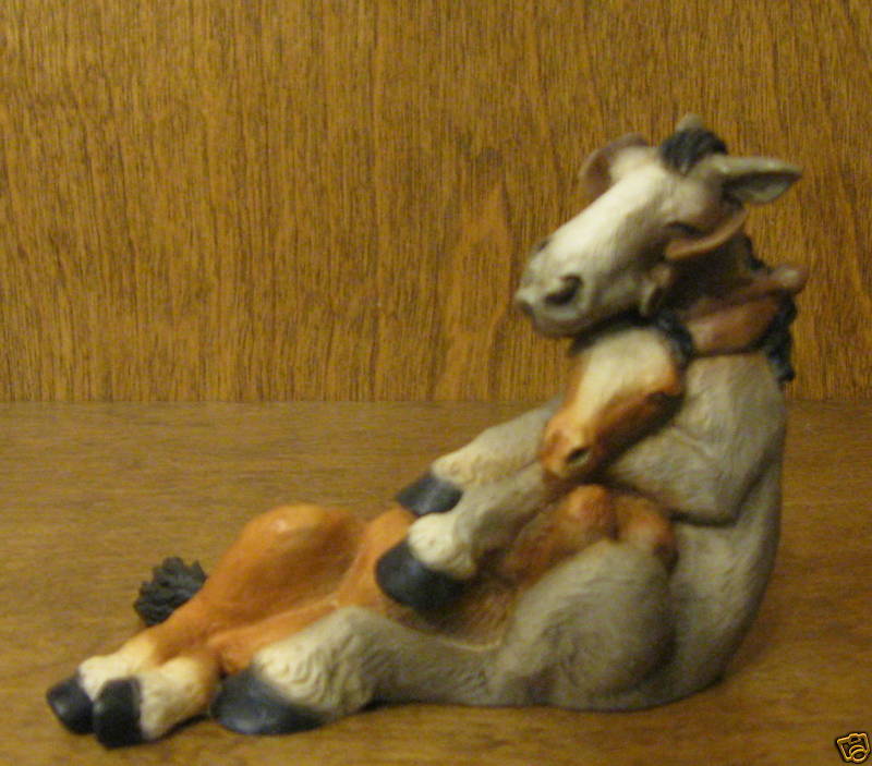 Animal Figurine, Castagna Lovers Series #0336 HORSES, 3.5