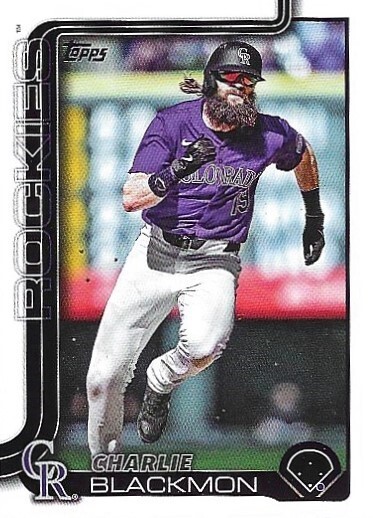 2025 Topps Baseball #311 - Charlie Blackmon - Colorado Rockies