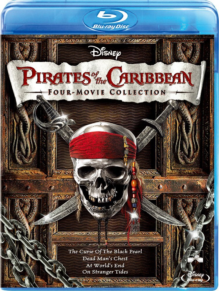 Pirates Of The Caribbean: Blu-Ray 4 Movie Collection (Limited Time) [Blu- No.83-image