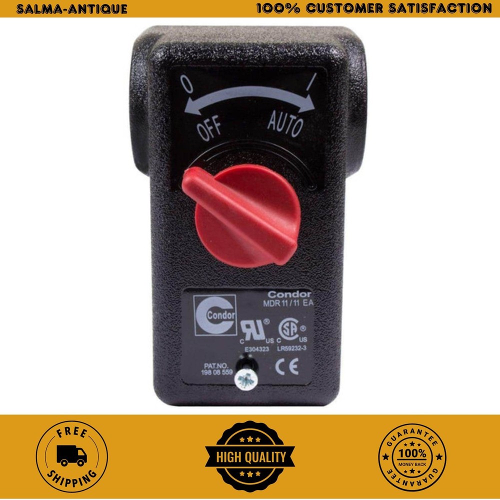 Replacement Pressure Switch Durable Husky Air Compressor Parts 105 to 135 PSI