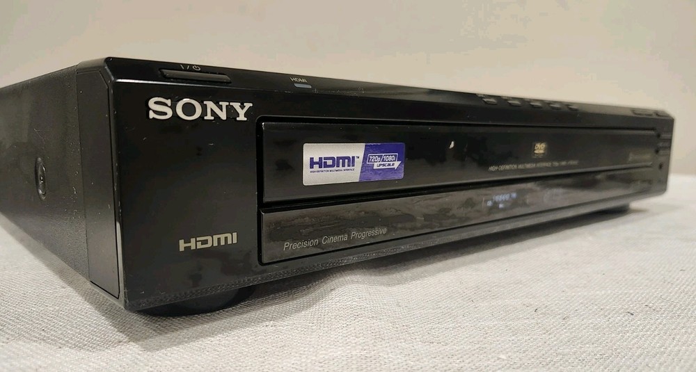 Sony DVP-NC85H 5-Disc DVD CD Player with HDMI 1080i Black No Remote Tested Working