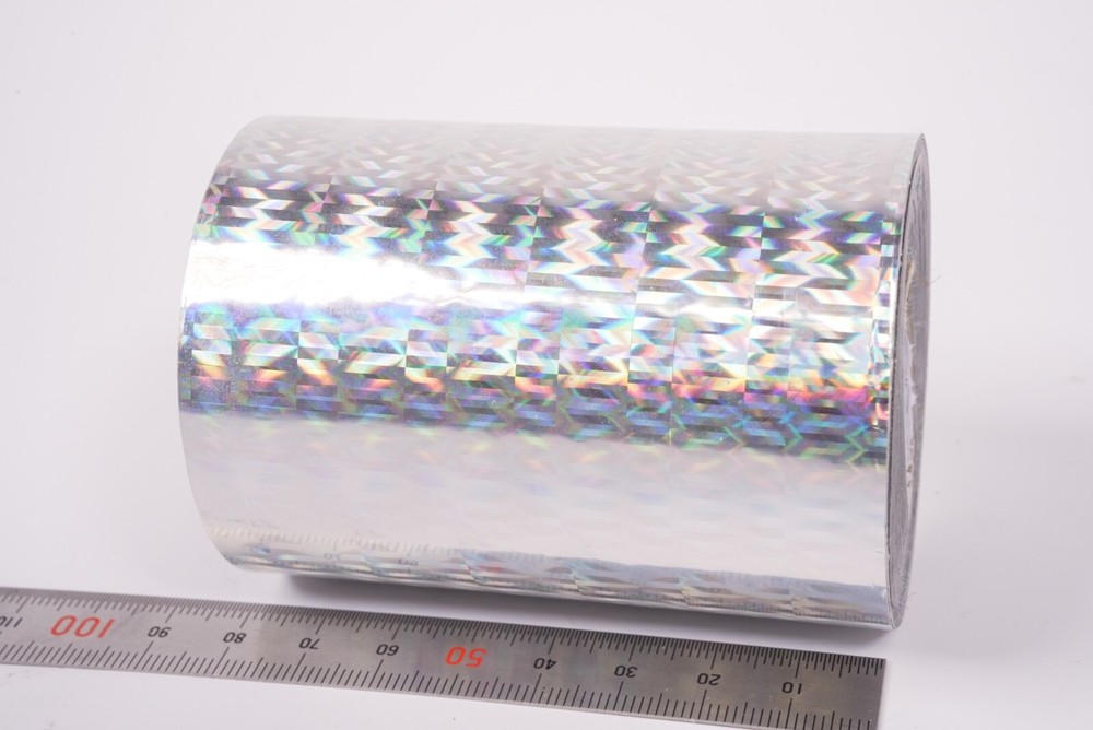 Colorful Hot Stamping Foil Fishing Lure Jigs Baits Spoon Scales 8cm x 120m Roll