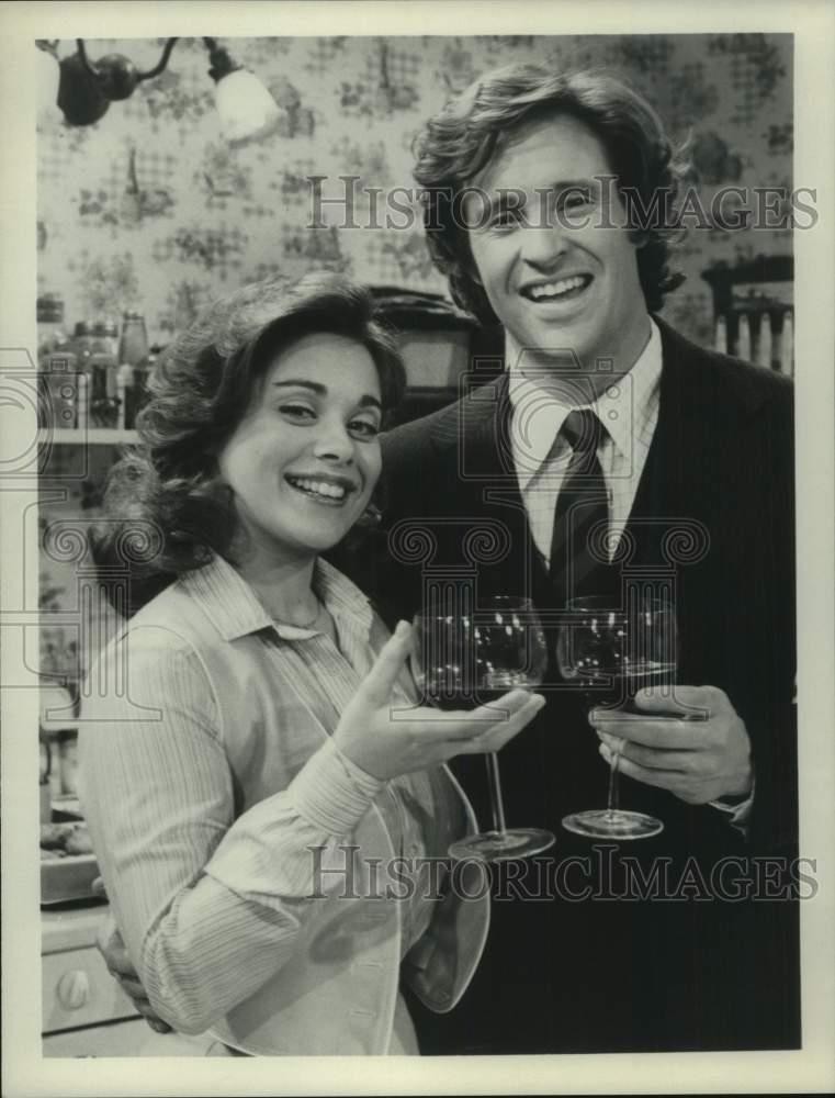 1979 Press Photo Donna Pescow and video husband Robert Hays - nop61348