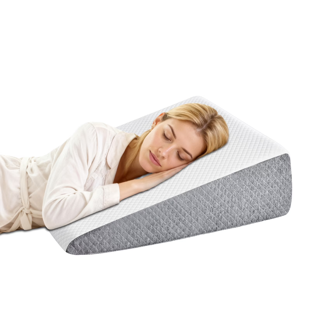 GIANNA Wedge Pillow, Memory Foam Bed Wedge for Acid Reflux & Recovery