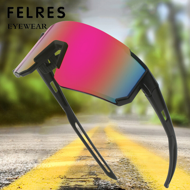 Unisex Square Sports Sunglasses UV400 Protection for Driving and Outdoor Activities