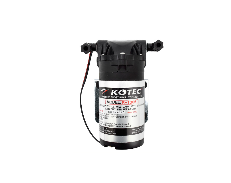 Filtertech kotec pump R-1305 AC220V DC24V 1.5A 2L/min + adapter [DC24V]