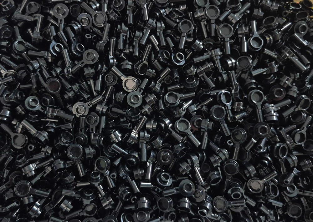 Lego 32828 Bar 1L with 1x1 Round Plate Black Pack of 80 BRAND NEW.