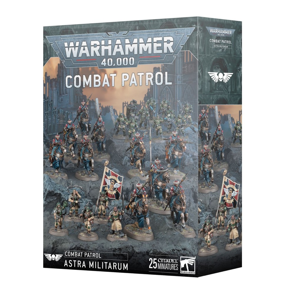 2025 Combat Patrol: Astra Militarum Warhammer 40k Preorder Ships 2/22
