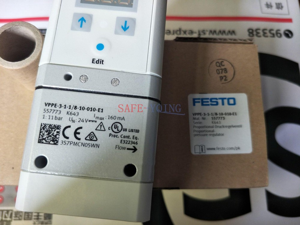 1PC  FESTO Proportional Valve VPPE-3-1-1/8-10-010-E1 557773 new fast shipping