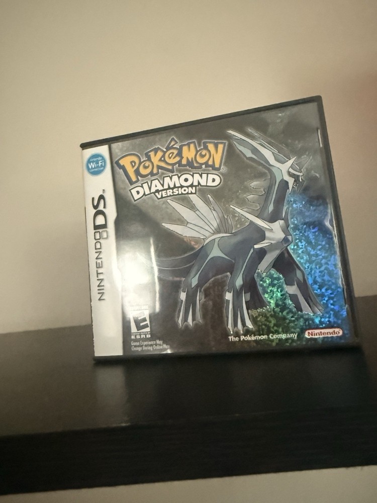 Pokemon Diamond Version CIB w Poster (Nintendo DS) Authentic - Tested & Works
