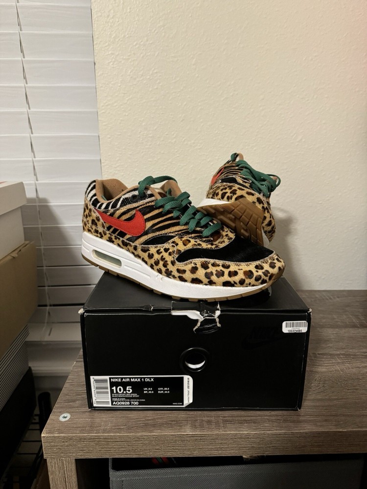 Air Max 1 Atmos Animal Pack 2.0 Size 10.5