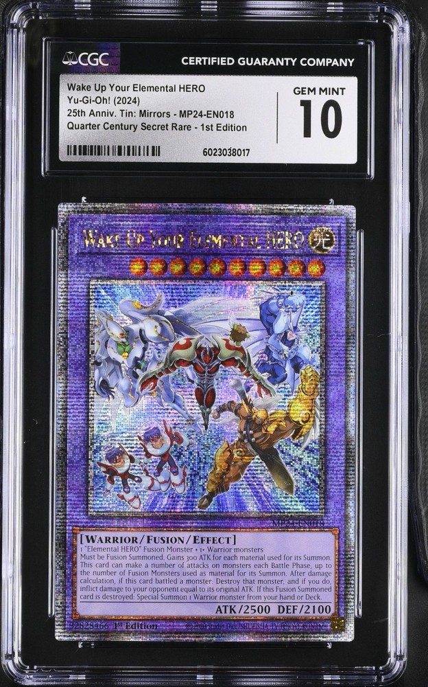 Elemental HERO Quarter Century Secret Rare MP24-EN018 25th Anniv Dueling Mirrors 1st Ed
