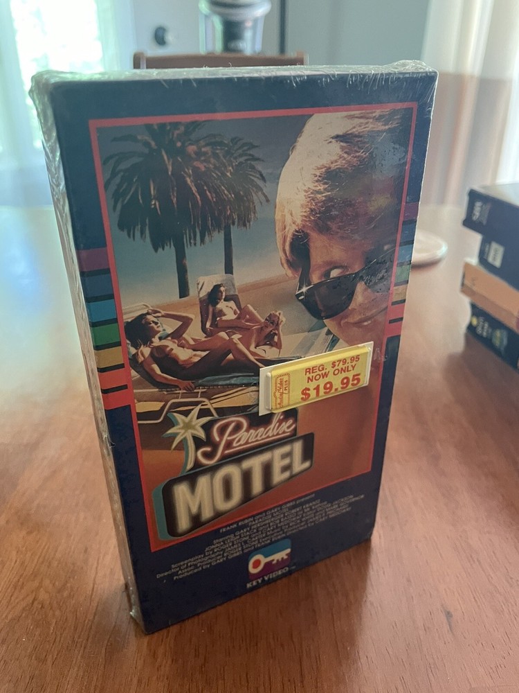Paradise Motel Key Video Betamax First Print Sealed Watermarks Rare 80s NOT VHS