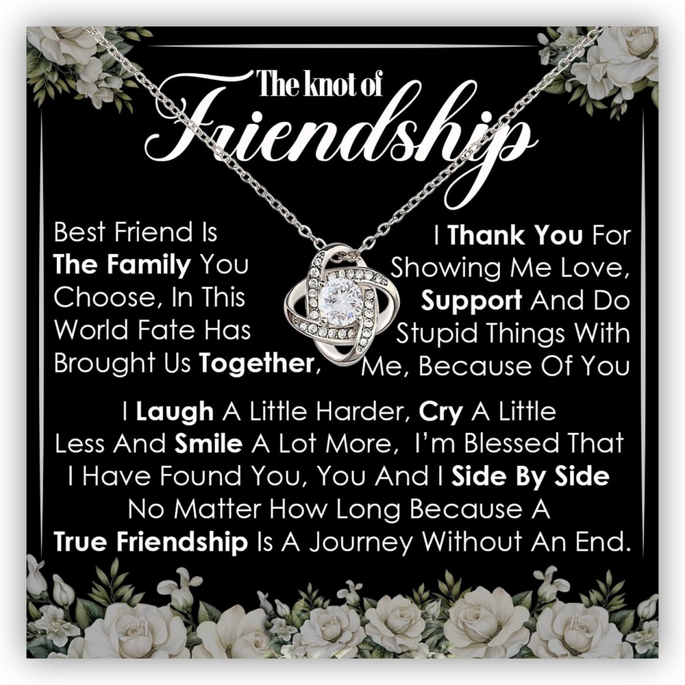 Best Friend Necklaces, Friendship Necklace for Women, Birthday Gifts for Best Fr