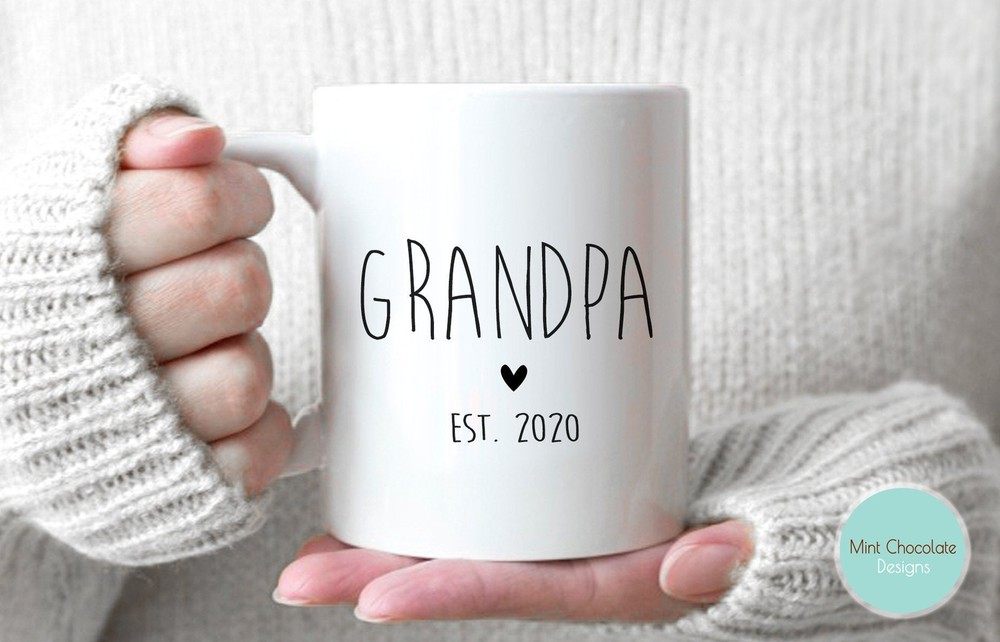 Grandpa Again Baby Reveal Gift for 8th Pregnancy Announcement