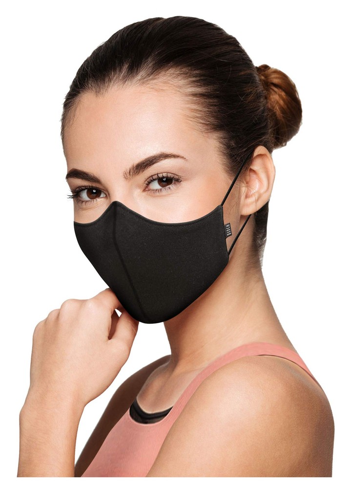 Bloch Soft Stretch Adult Black Face Mask 3-Pack