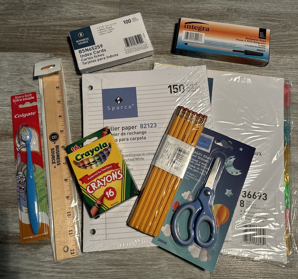 Back to School Stationery Kit with 11 Essential Supplies for Students-image
