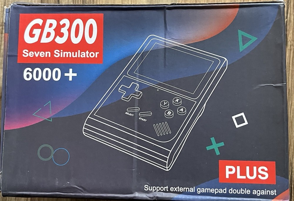 GB300 Handheld Video Game Console Multicolor, Portable System with 6000+ Games