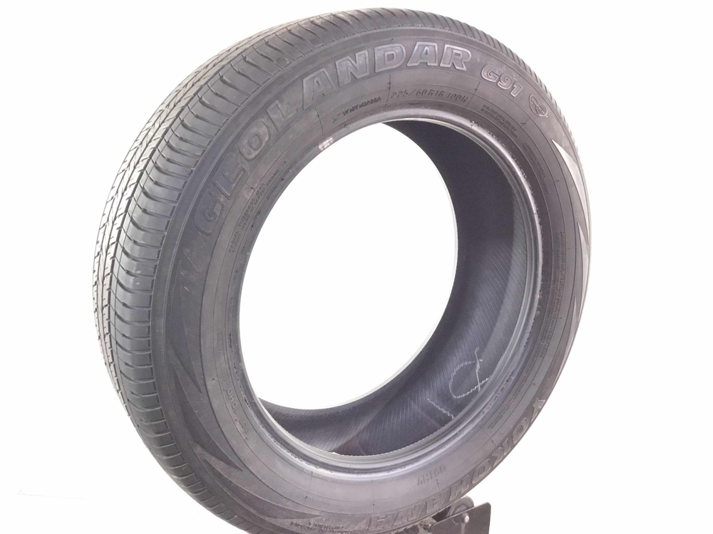 Set Of 2 P225/60R18 Yokohama Geolandar G91 100 H Used 6/32nds