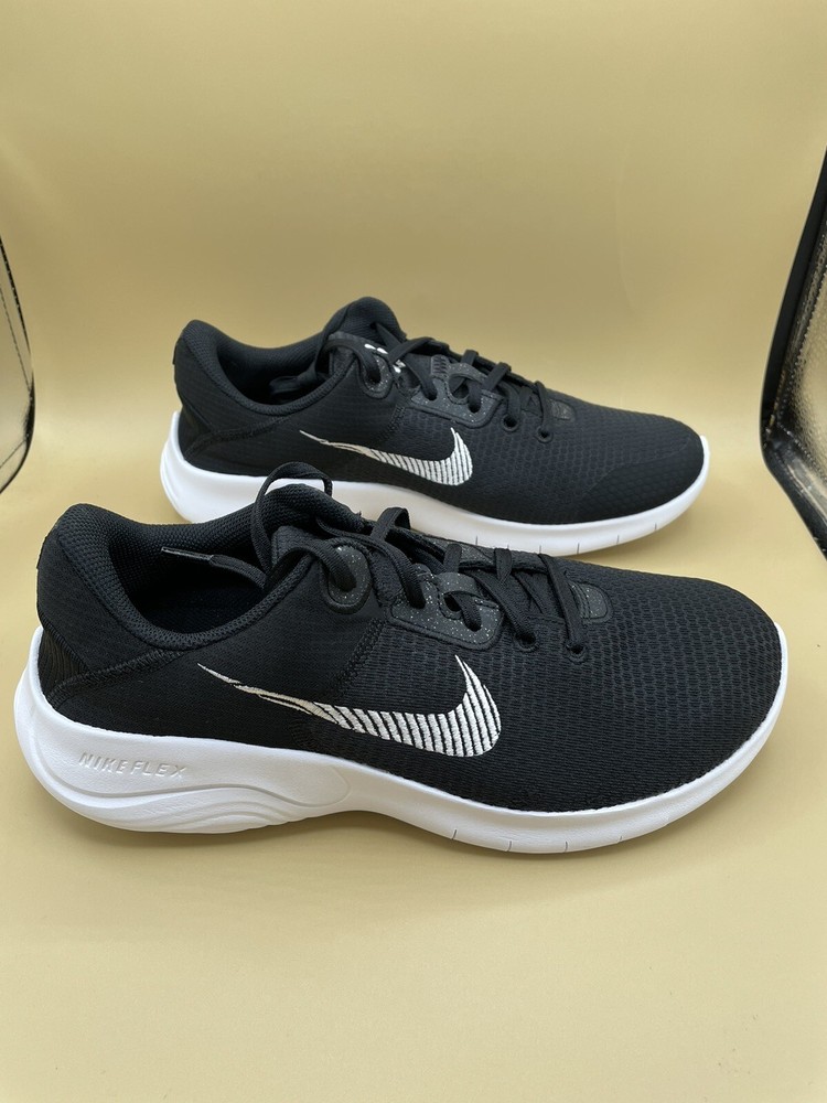 Sz 11 4E Nike  FLEX EXPERIENCE RN 11 NN Men’s Running Shoes Blk / Wht New No Box