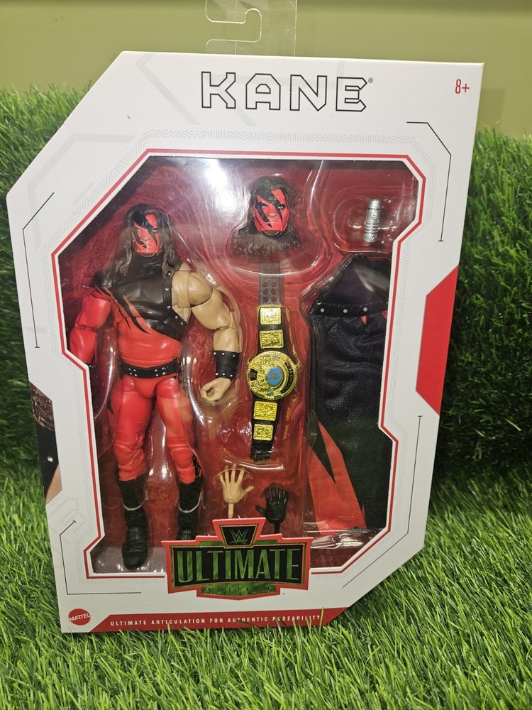 NEW WWE MATTEL KANE ULTIMATE EDITION AUTHENTIC BIG RED ATTITUDE ERA ELITE FIGURE